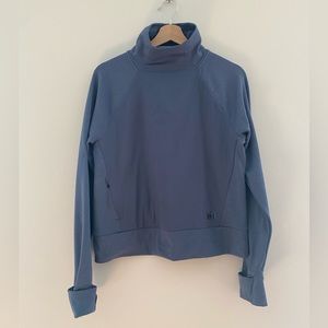 REI Co-op Women’s Insulated Pullover Odyssey Gray, #178306 Blue/Gray Size M